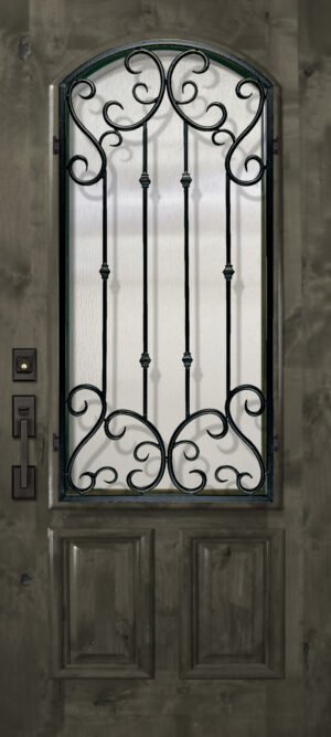 Arch Lite Valencia  - 6'8" Wood Door