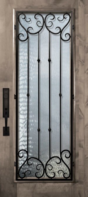 Full Lite Valencia - 6'8" Wood Door