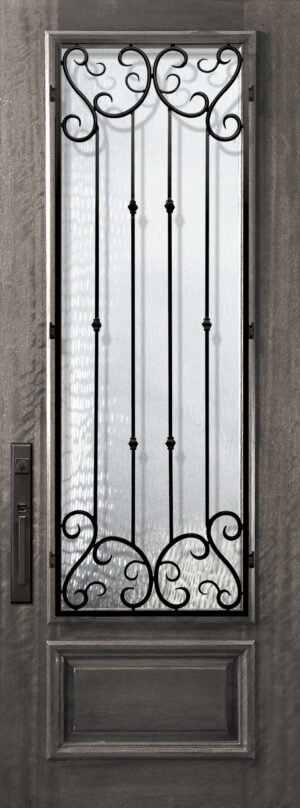 3/4 Lite Valencia - 8'0" Wood Door