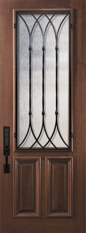 2/3 Lite Warwick - 8'0" Wood Door