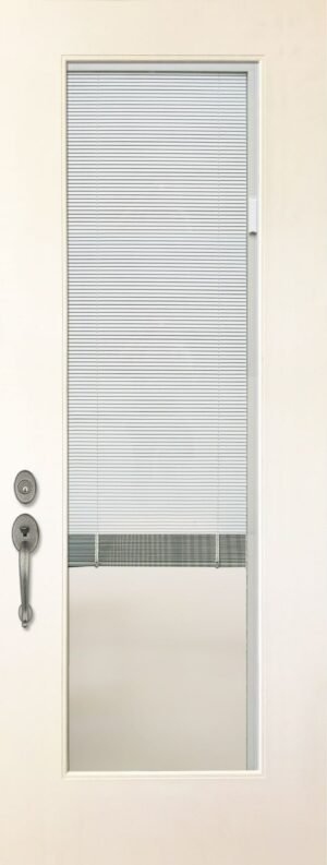 Full Lite Patio with Blinds - 8'0" Fiberglass Back Door