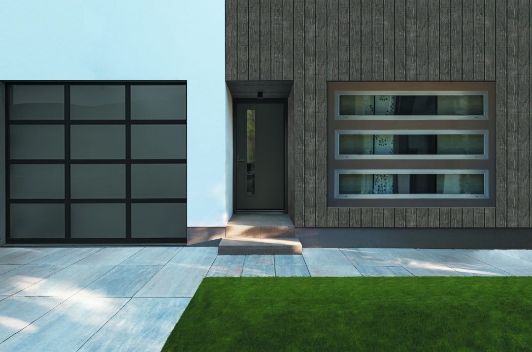 s1lxk ff reeded elk dark wood front door on modern home