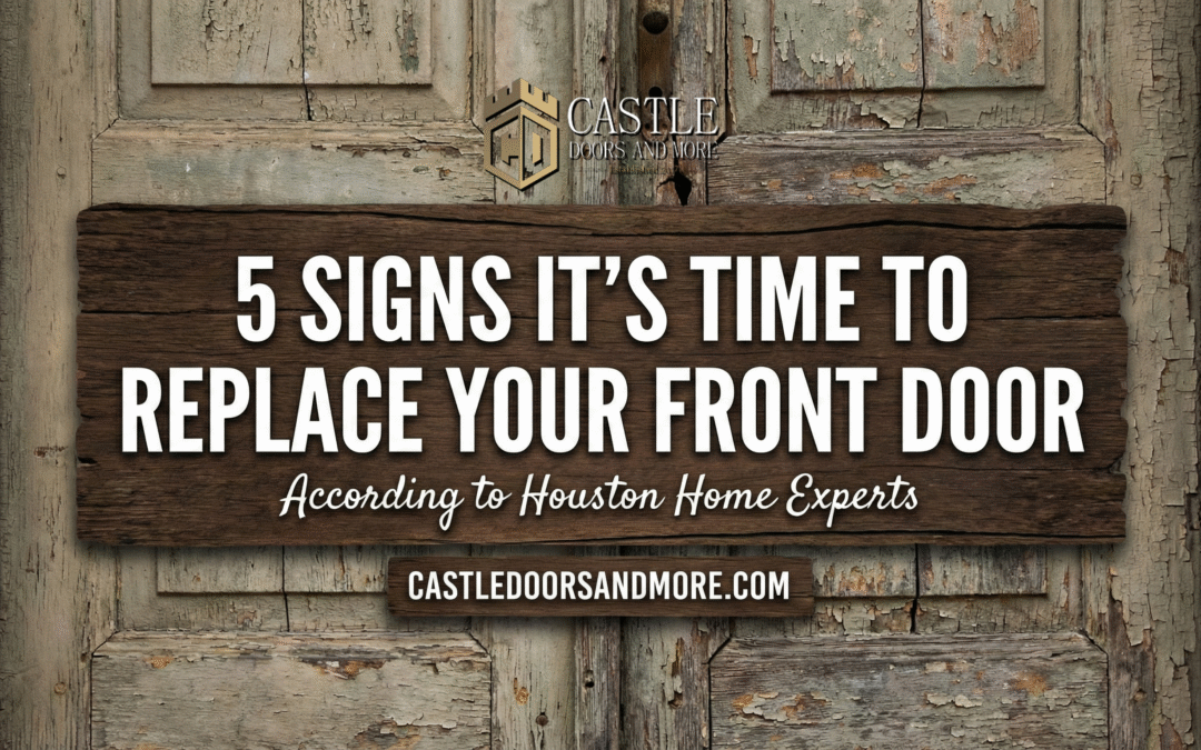 5 Signs It’s Time to Replace Your Front Door According to Houston Home Experts