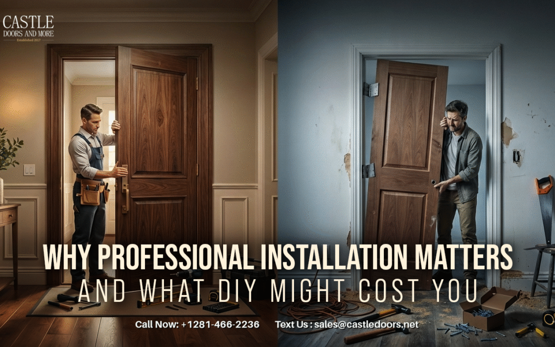 Why Professional Installation Matters — And What DIY Might Cost You