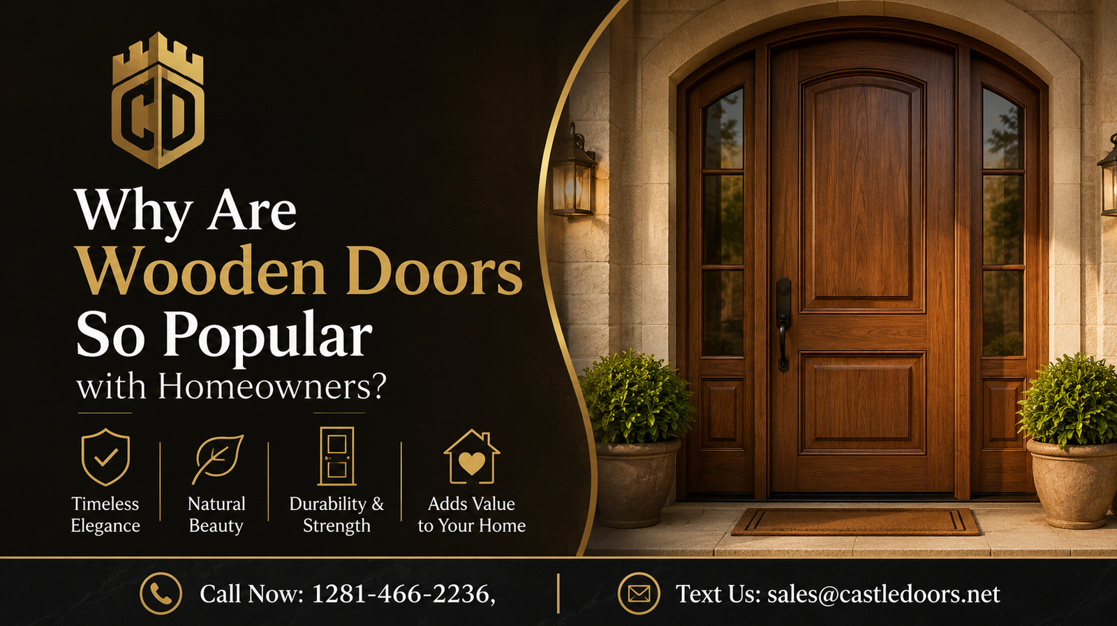 Why Are Wooden Doors So Popular with Homeowners?